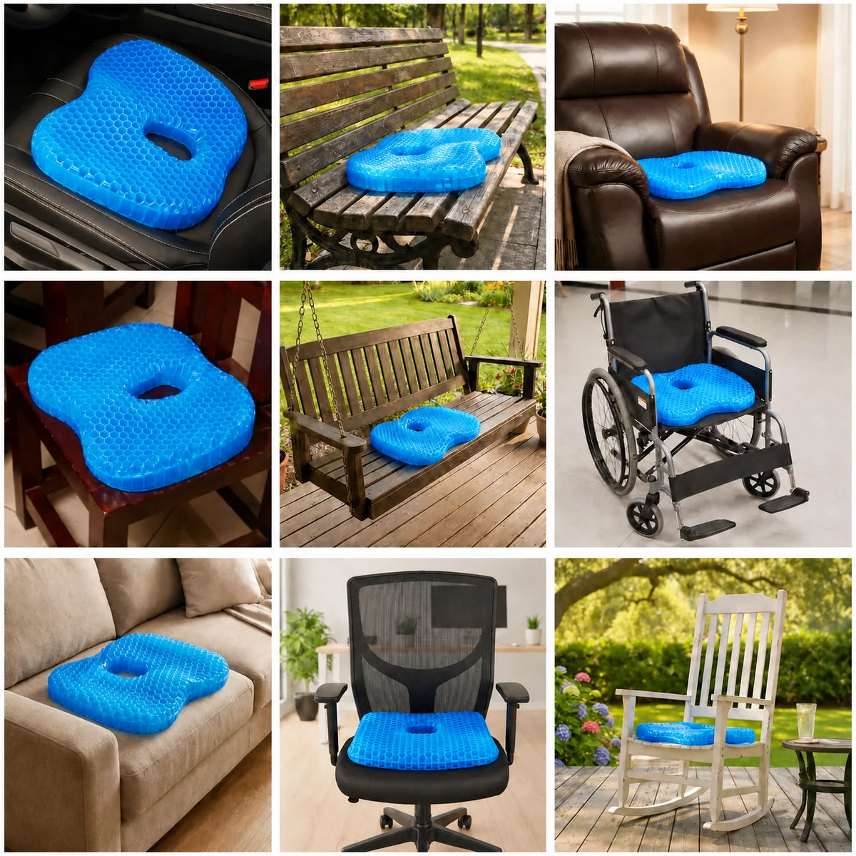 Eliminate Tailbone Pain And Sit Comfortably For Hours With MediGel
